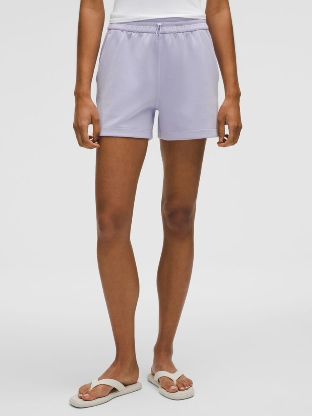 Lululemon Softstreme High-Rise Shorts - Lilac size 2